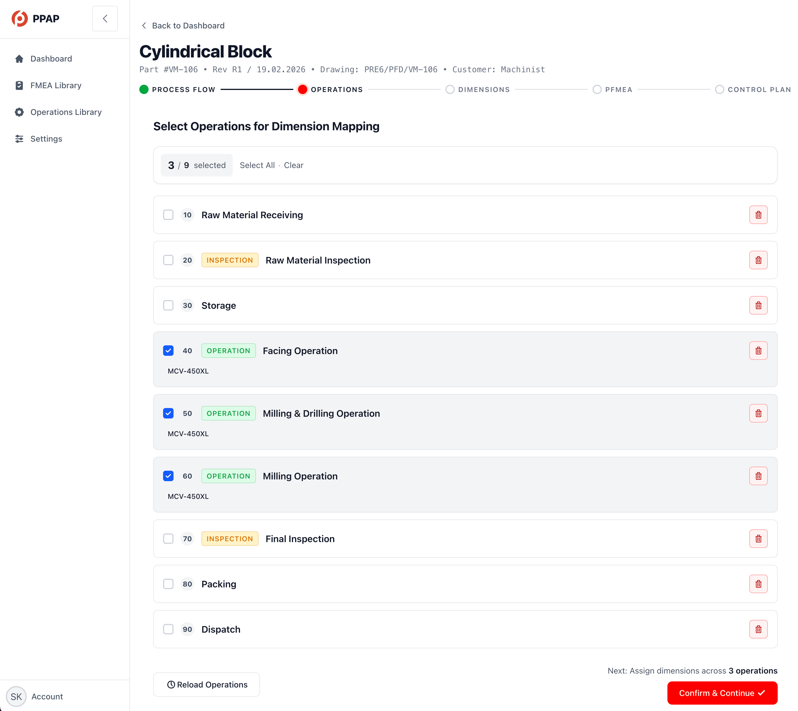 Upload Once. Never Re-type an Operation Again.
